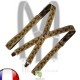 Bretelles beige homme