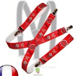 Bretelles enfant Bricoleur rouge