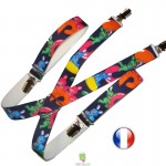 Bretelles enfant lapin marine