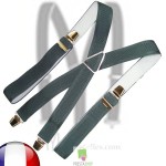 3 bandes unies gris