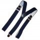 Bretelle homme bleu marine