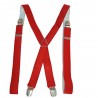 Bretelles fines rouge