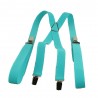 Bretelles homme 25mm bleu turquoise