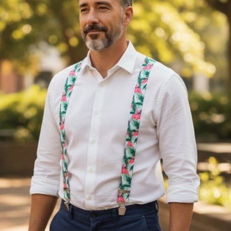 bretelles-motifs-originales-homme-Flamant-rose