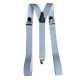 Bretelle homme gris clair 120 cm