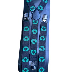 Bretelles basics recyclage verte